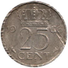Preview 25 cents, 1966 reverse