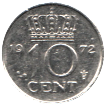 Preview 10 cents, 1972 reverse