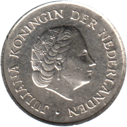 25 cents, 1968 Obverse