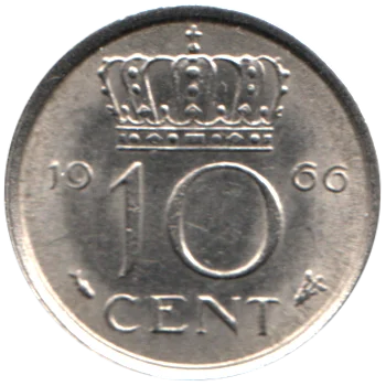 Preview 10 cents, 1966 reverse