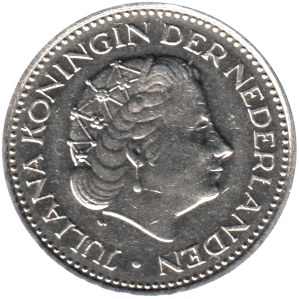 1 Guilder, 1971 Obverse