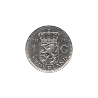 Preview 1 Guilder, 1971 reverse