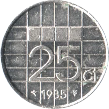 Preview 25 cents, 1985 reverse