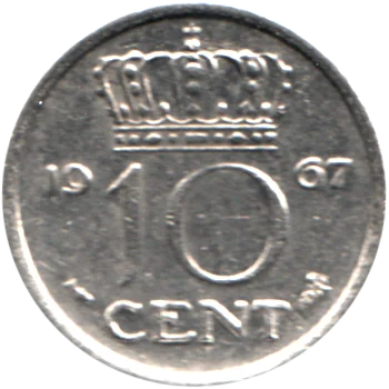 Preview 10 cents, 1967 reverse