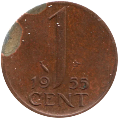 Preview 1 cent, 1955 reverse
