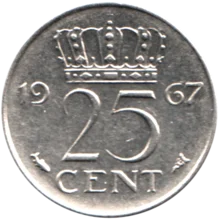 Preview 25 cents, 1967 reverse