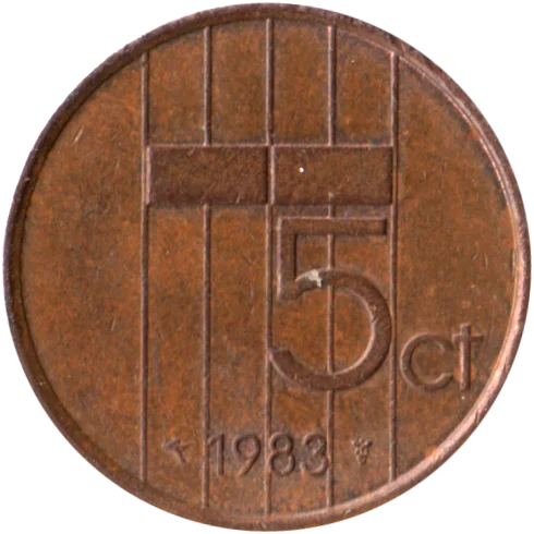 5 cents, 1983 Reverse