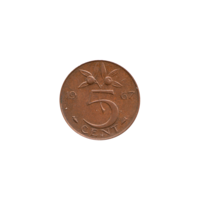 Preview 5 cents, 1967 reverse