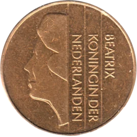 Preview 5 Guilders, 1990 obverse