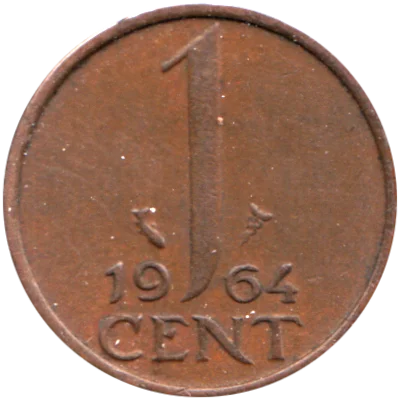 Preview 1 cent, 1964 reverse