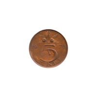 Preview 5 cents, 1976 reverse