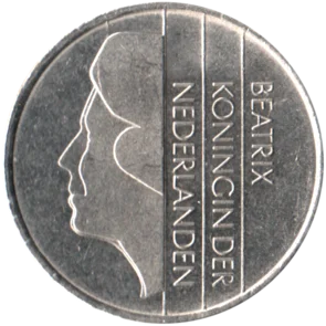 Preview 1 Guilder, 1997 obverse