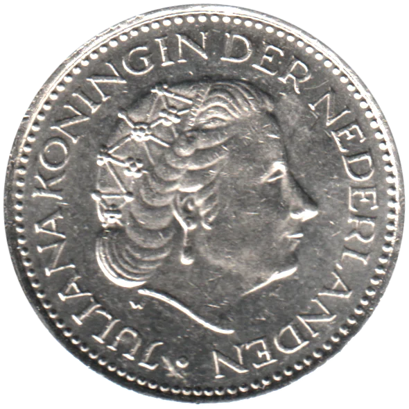 1 Guilder, 1977 Obverse