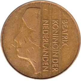 Preview 5 Guilders, 1988 obverse