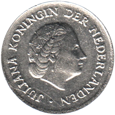 25 cents, 1969 Obverse