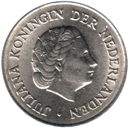 25 cents, 1965 Obverse