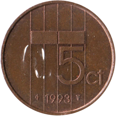 5 cents, 1993 Reverse