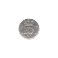 Preview 25 cents, 1977 reverse