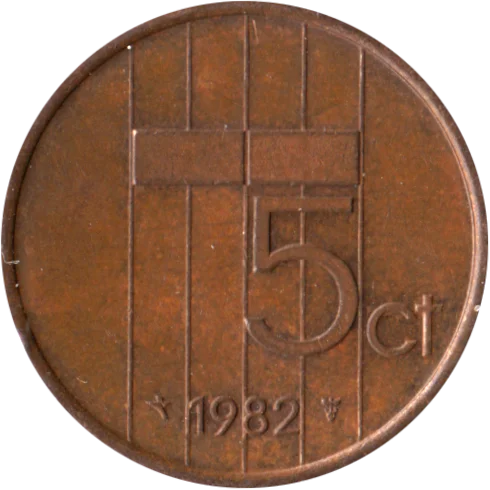 5 cents, 1982 Reverse