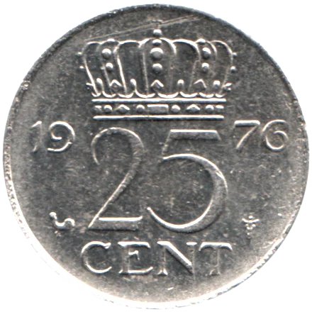 25 cents, 1976 Reverse