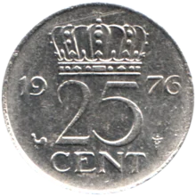 Preview 25 cents, 1976 reverse