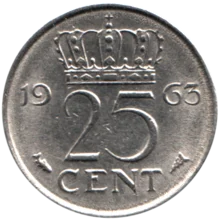 Preview 25 cents, 1963 reverse