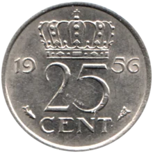 Preview 25 cents, 1956 reverse