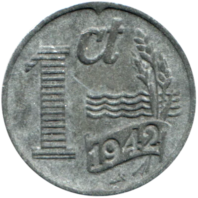 Preview 1 cent, 1942 reverse