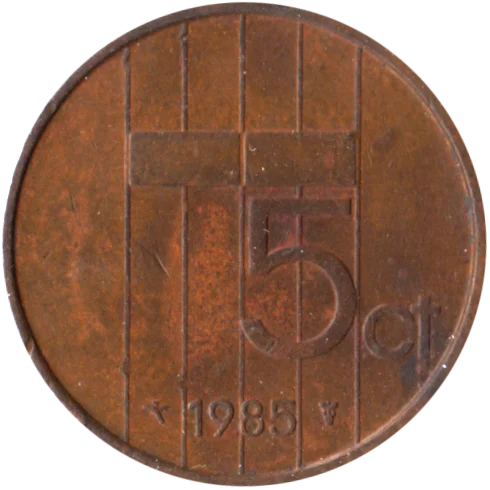 5 cents, 1985 Reverse