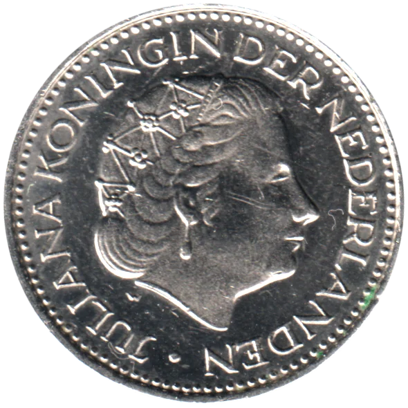 1 Guilder, 1972 Obverse