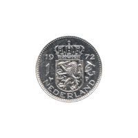 Preview 1 Guilder, 1972 reverse