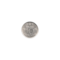 Preview 10 cents, 1954 reverse