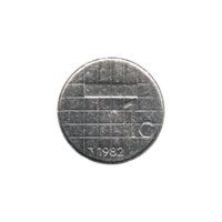 Preview 1 Guilder, 1982 reverse