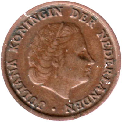 1 cent, 1954 Obverse