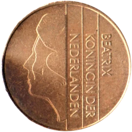 Preview 5 Guilders, 1989 obverse