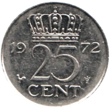 Preview 25 cents, 1972 reverse