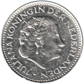 Preview 1 Guilder, 1980 obverse