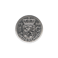 Preview 1 Guilder, 1980 reverse