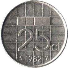 Preview 25 cents, 1982 reverse