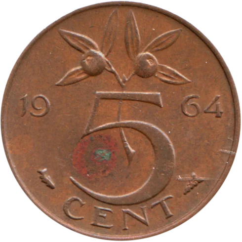 5 cents, 1964 Reverse