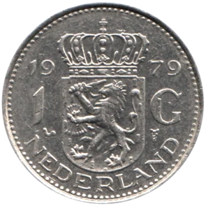 Preview 1 Guilder, 1979 reverse