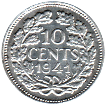 Preview 10 cents, 1941 reverse