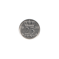 Preview 25 cents, 1958 reverse