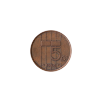 Preview 5 cents, 1984 reverse