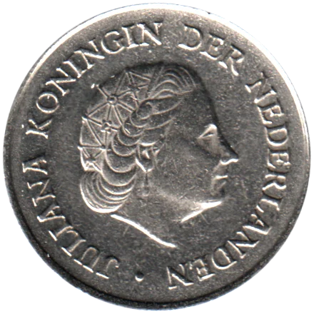 25 cents, 1975 Obverse