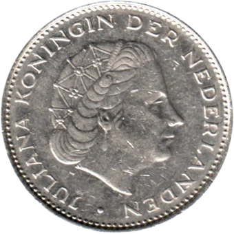 Preview 2½ Guilders, 1970 obverse