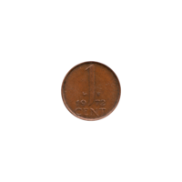 Preview 1 cent, 1972 reverse