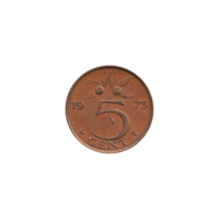 Preview 5 cents, 1973 reverse