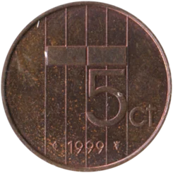 Preview 5 cents, 1999 reverse