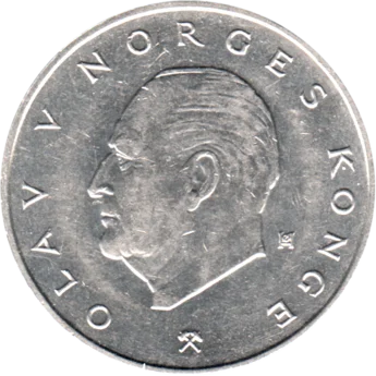 Preview 5 Kroner, 1977 obverse